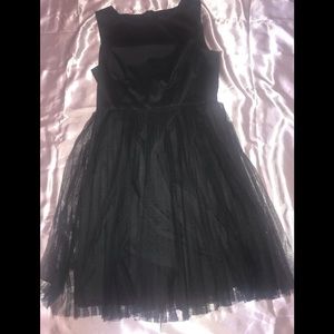 Adrianna Papell sleeveless black dress